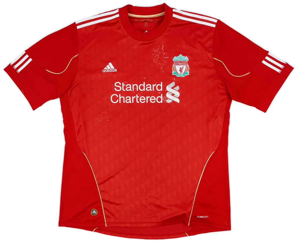 2010-12 Liverpool Home Shirt - 4/10 - (XXL)