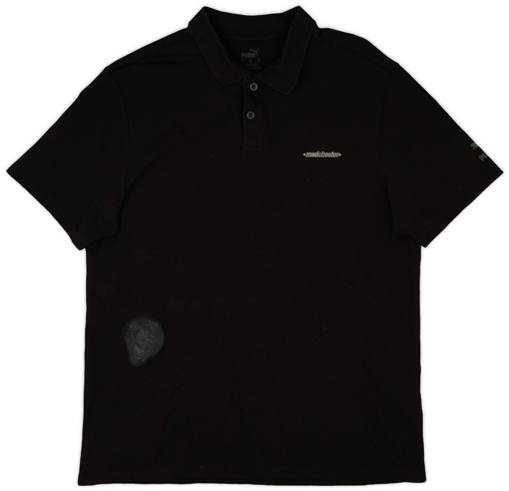 2021-22 Manchester City 'Madchester' Puma Polo Shirt - 8/10 - (L)