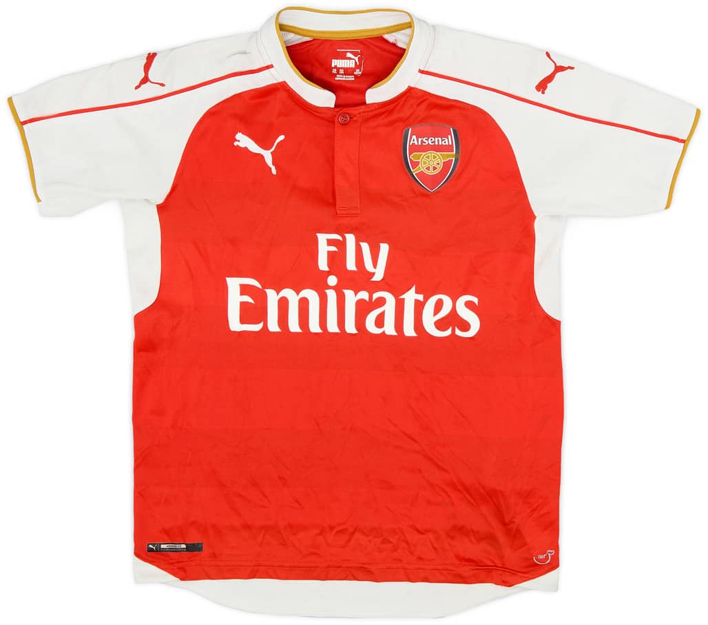 2015-16 Arsenal Home Shirt - 5/10 - (XL.Boys)