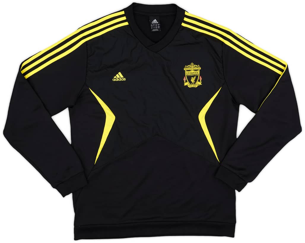 2010-11 Liverpool adidas Drill Top - 8/10 - (L/XL)