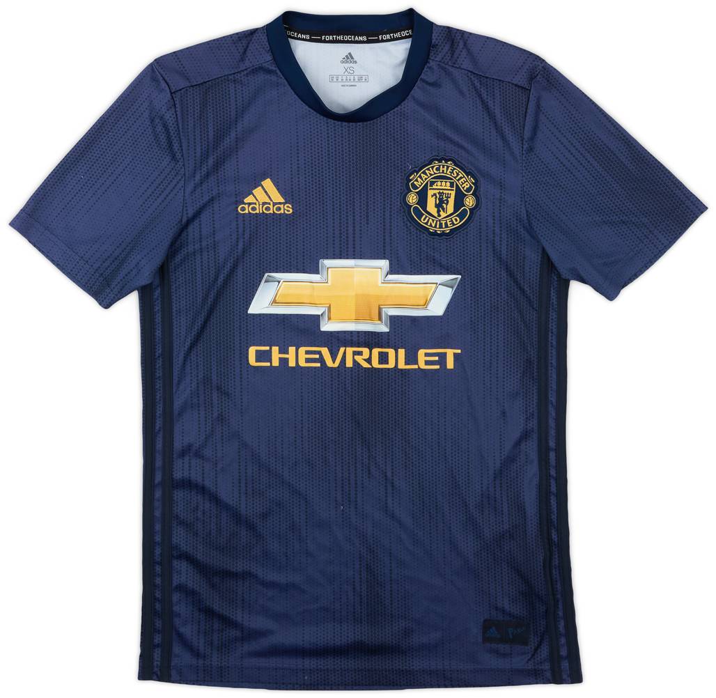 2018-19 Manchester United Third Shirt - 9/10 - (XS)