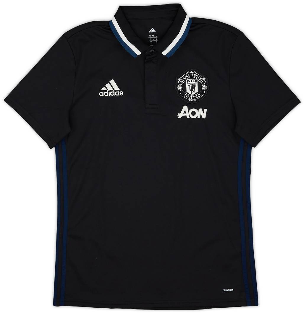 2016-17 Manchester United adidas Polo Shirt - 8/10 - (M)