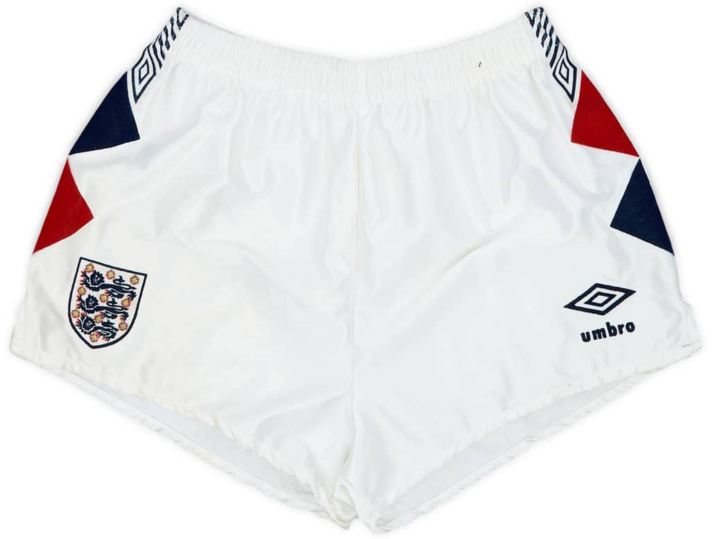 1990-92 England Away Shorts - 9/10 - (S)