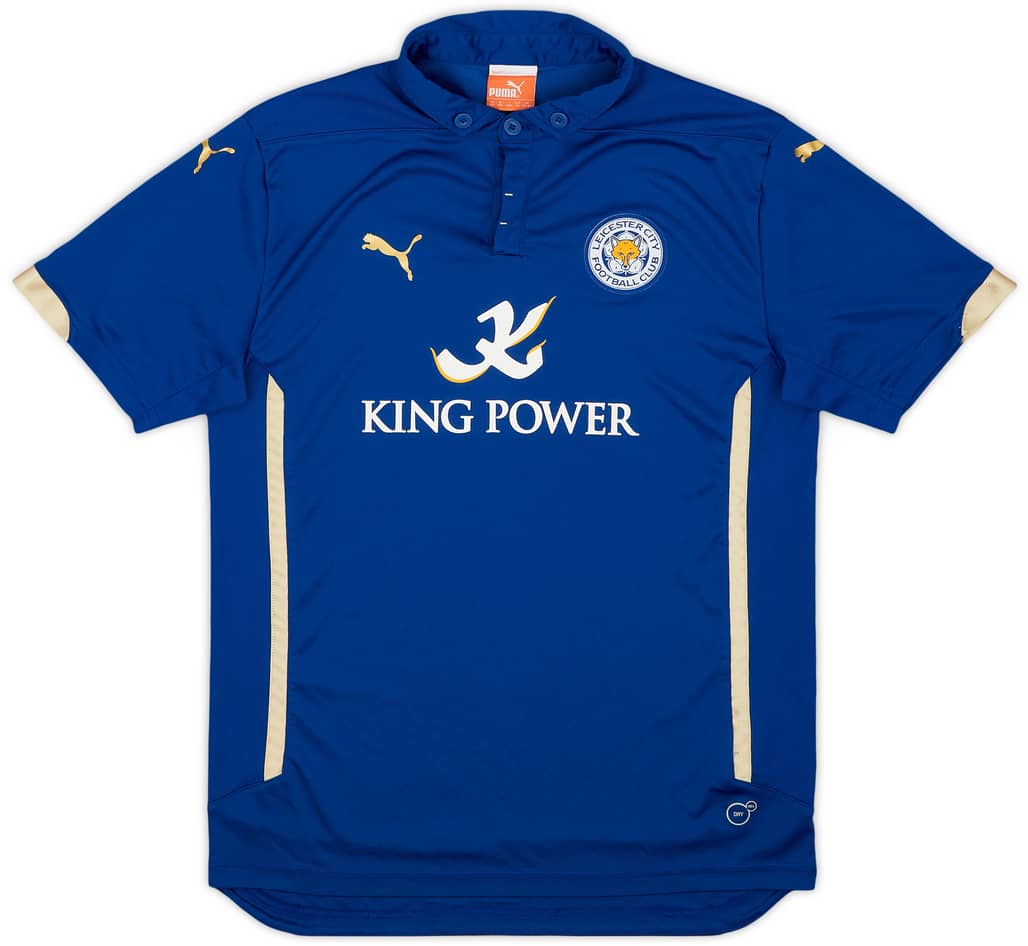 2014-15 Leicester Home Shirt - 7/10 - (L.Boys)