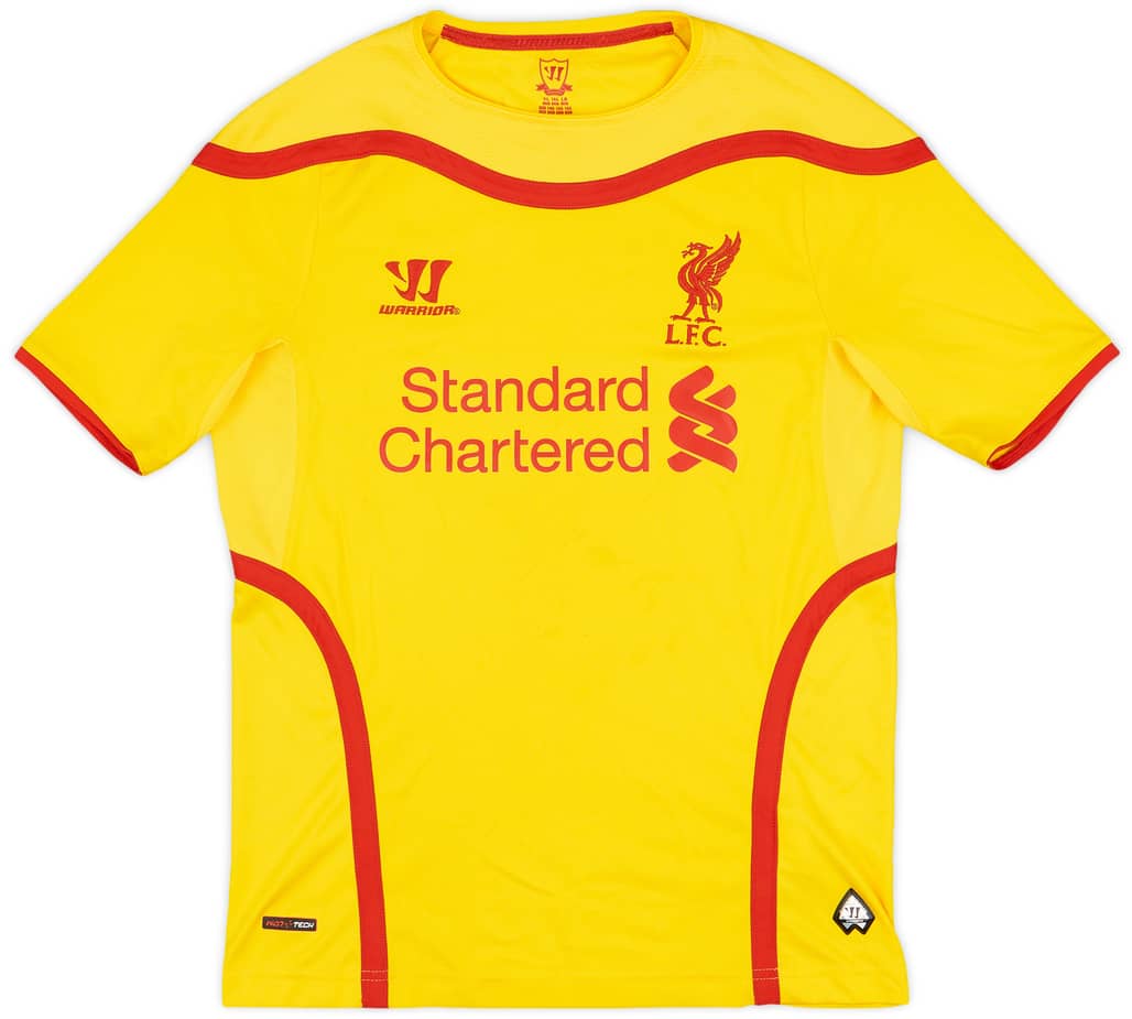 2014-15 Liverpool Away Shirt - 8/10 - (L.Boys)