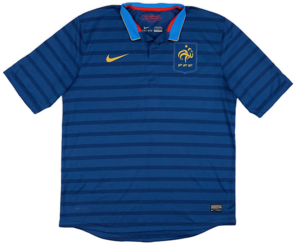 2012-13 France Home Shirt - 7/10 - (L)