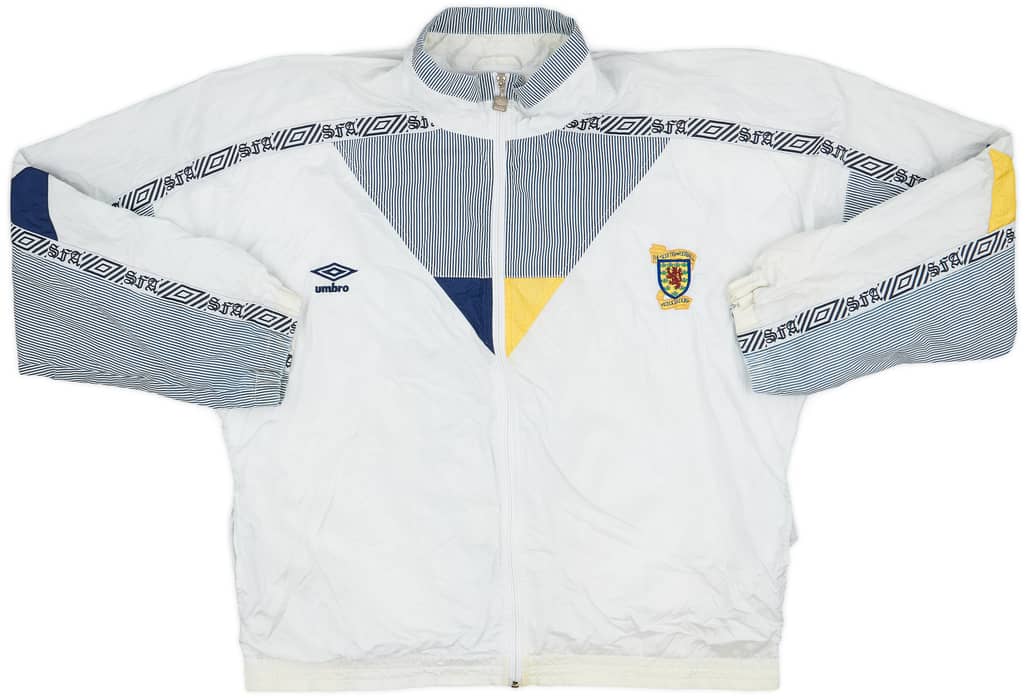 1990-92 Scotland Umbro Track Jacket - 9/10 - (L)