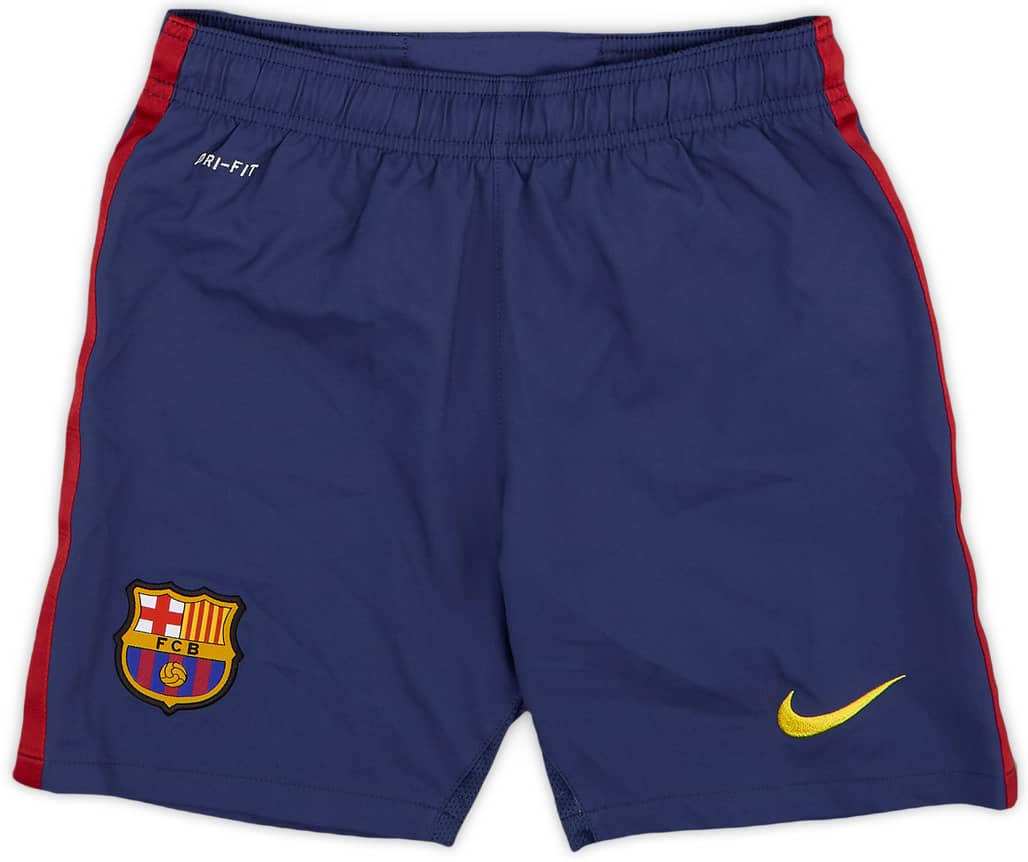 2012-13 Barcelona Home Shorts - 9/10 - (S.Boys)