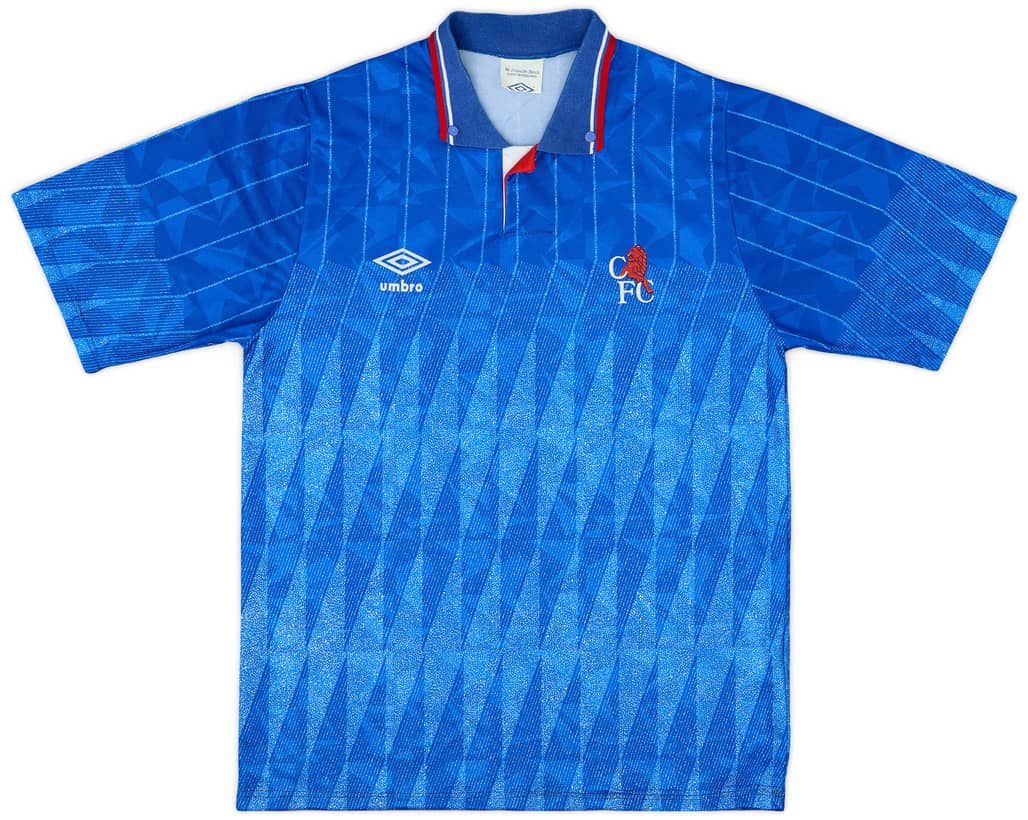 1989-91 Chelsea Home Shirt - 7/10 - (S)