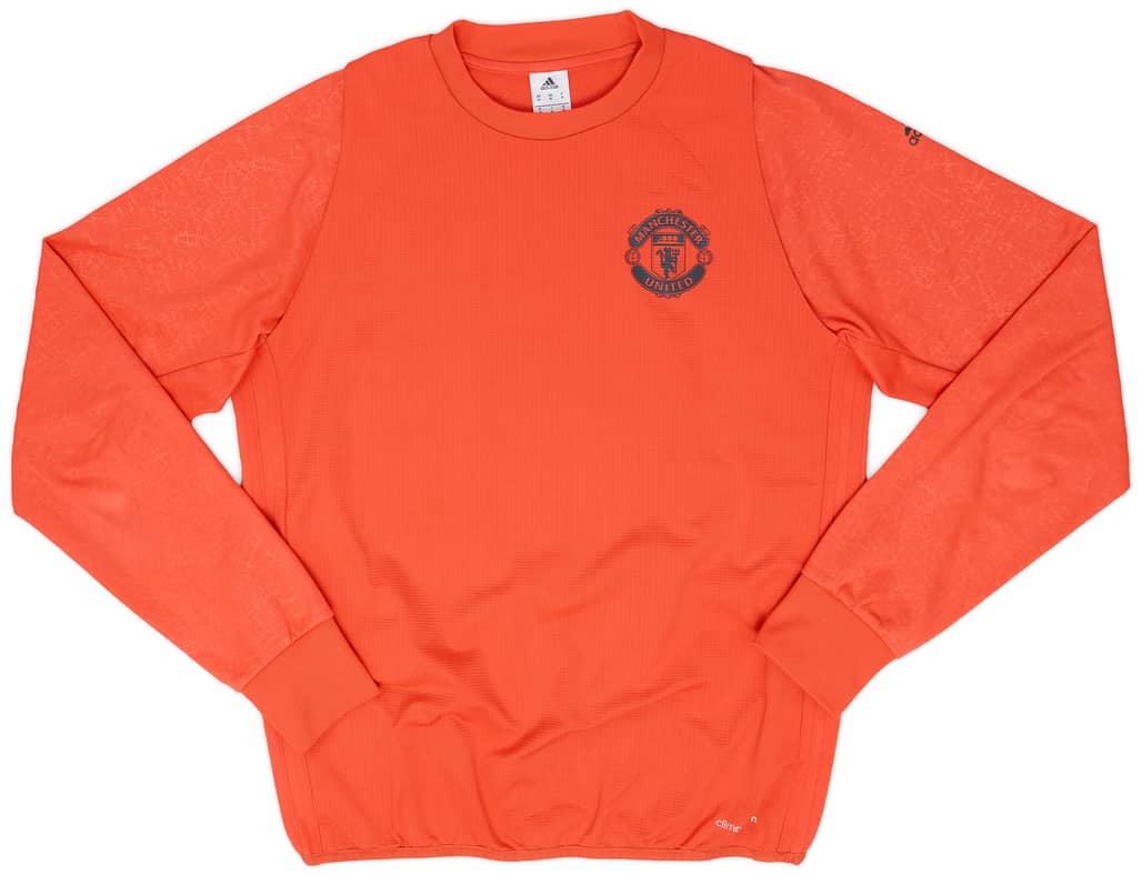 2016-17 Manchester United adidas Sweat Top - 9/10 - (M)