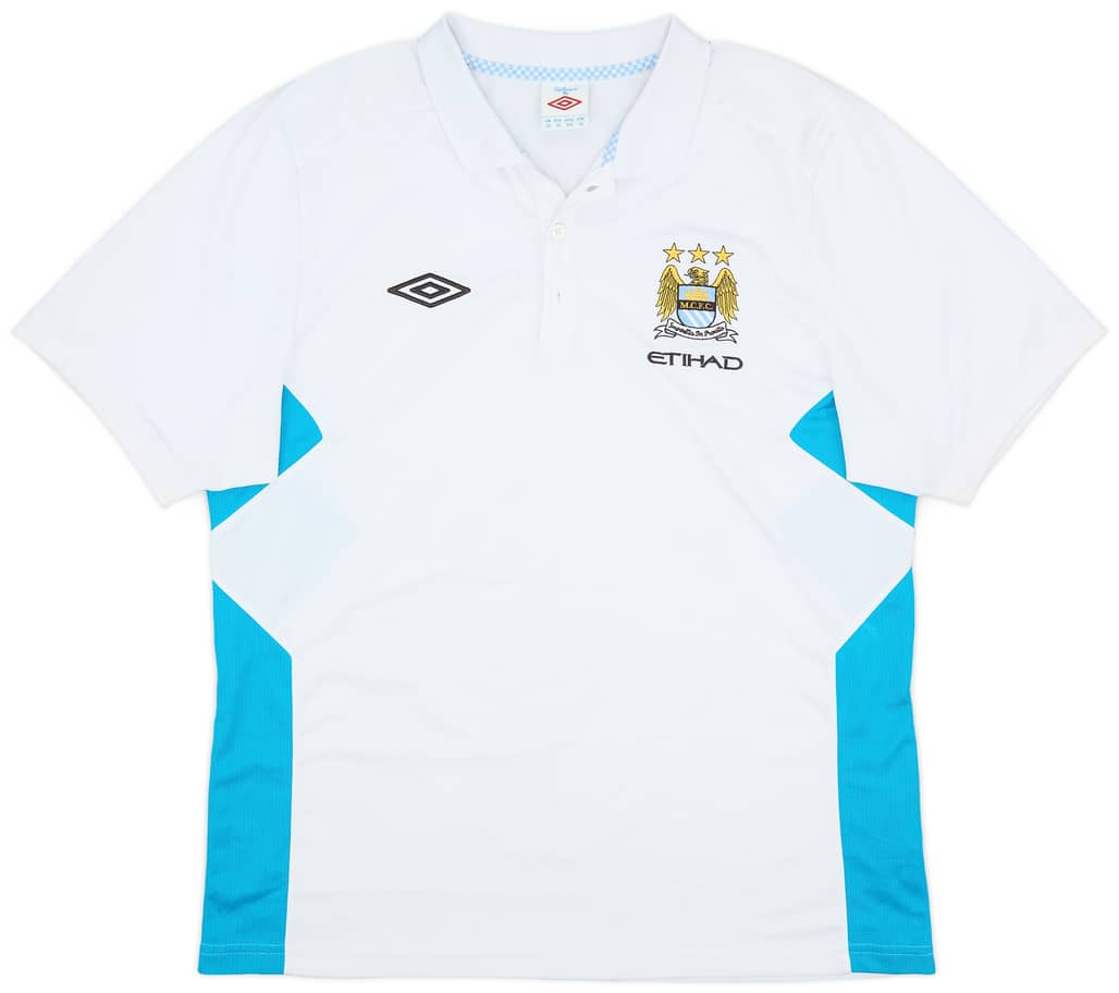 2011-12 Manchester City Umbro Polo Shirt - 6/10 - (XL)