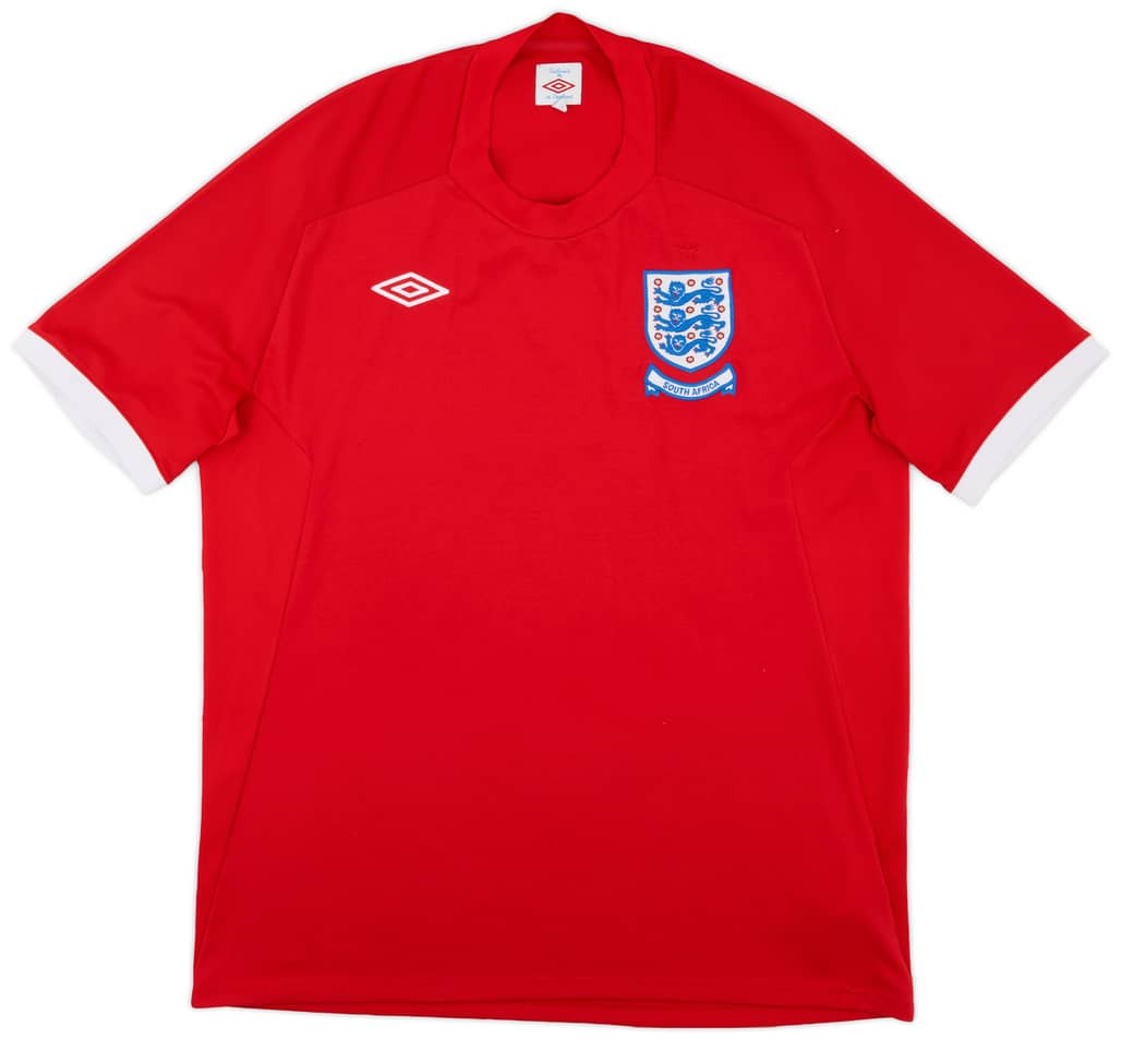2010-11 England Away Shirt - 8/10 - (XXL)