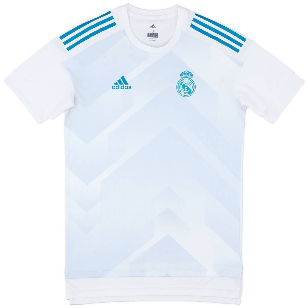 2017-18 Real Madrid adidas Training Shirt - 5/10 - (S)