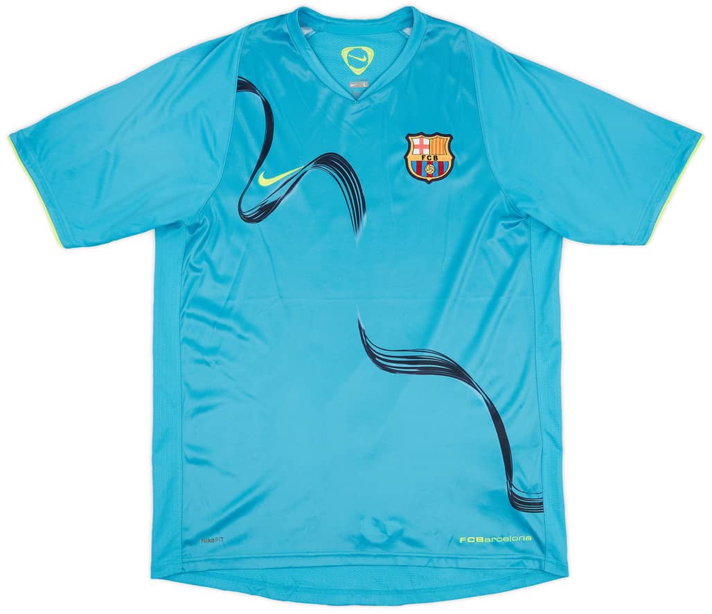 2008-09 Barcelona Nike Training Shirt - 7/10 - (L)