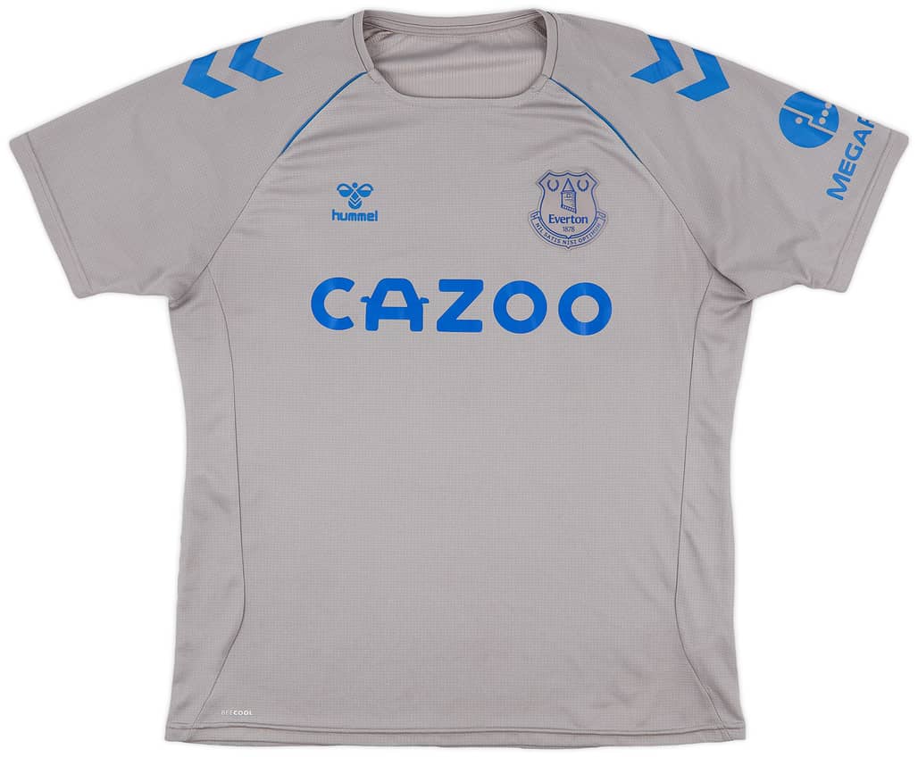 2021-22 Everton Hummel Training Shirt - 8/10 - (L)
