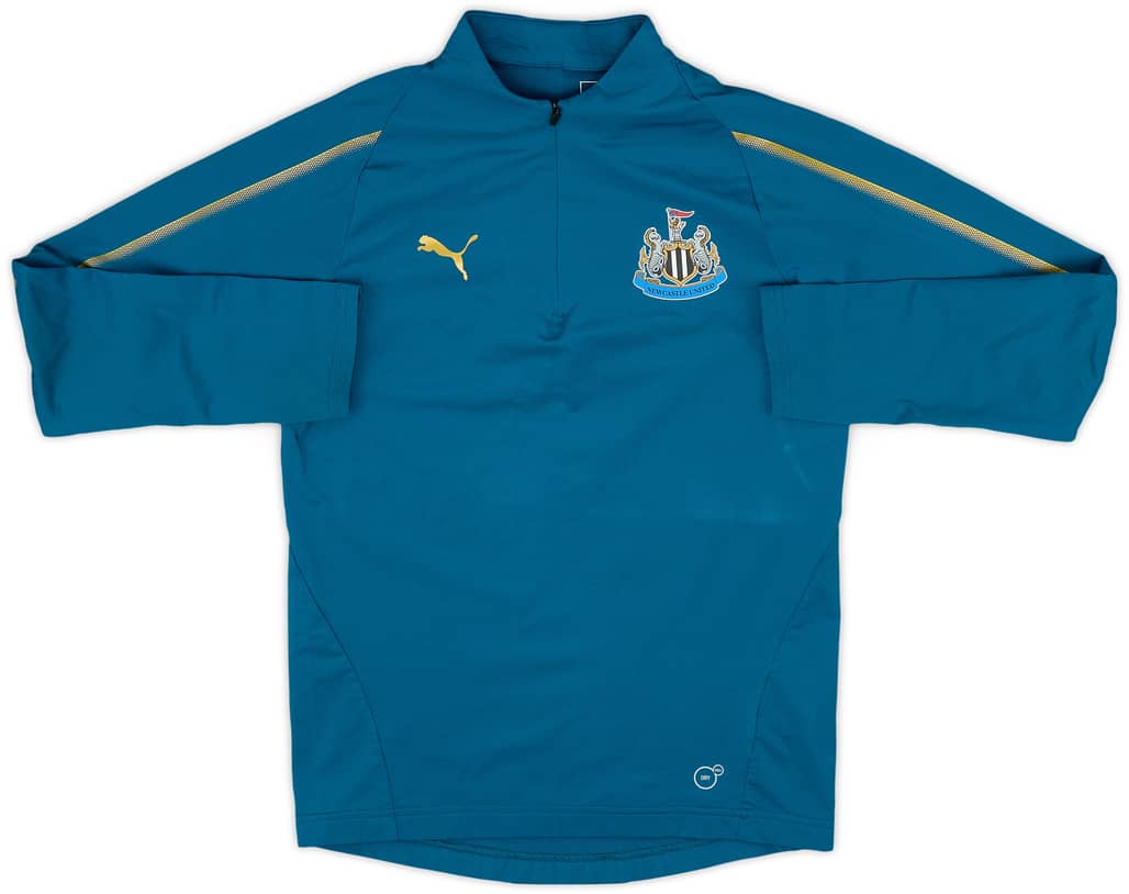 2018-19 Newcastle Puma 1/4 Zip Training Top - 8/10 - (L.Boys)