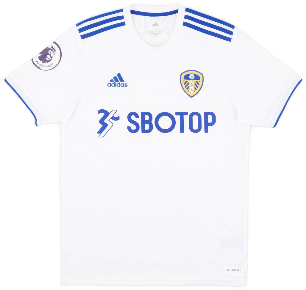 2020-21 Leeds United Home Shirt - 9/10 - (S)