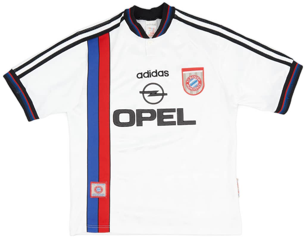 1996-98 Bayern Munich Away Shirt - 9/10 - (Y)