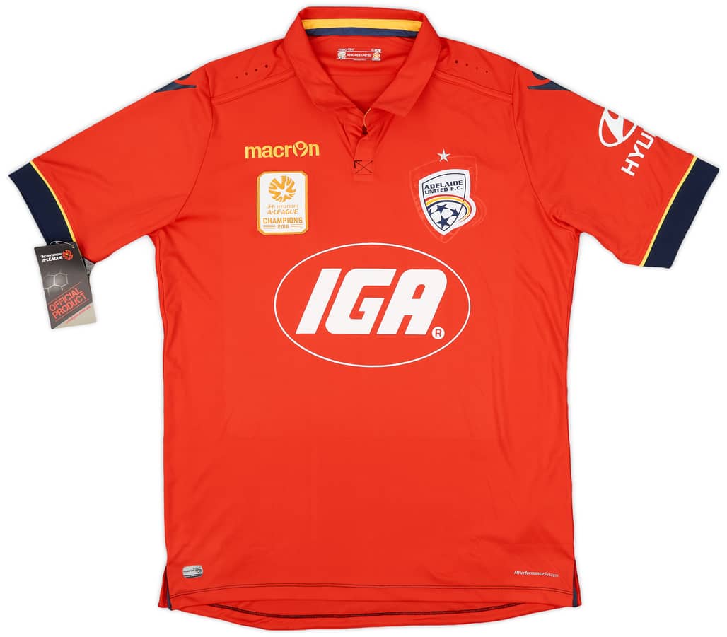 2016-17 Adelaide United Home Shirt (XL)