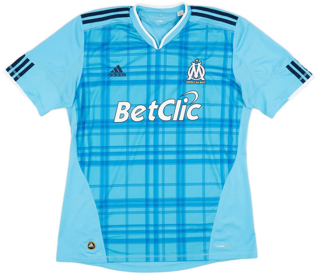 2010-11 Olympique Marseille Away Shirt - 8/10 - (XL)
