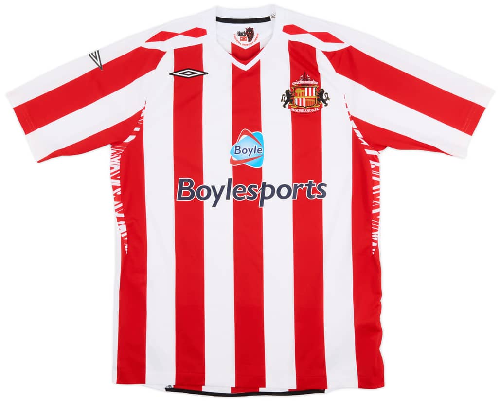 2007-08 Sunderland Home Shirt - 9/10 - (L)