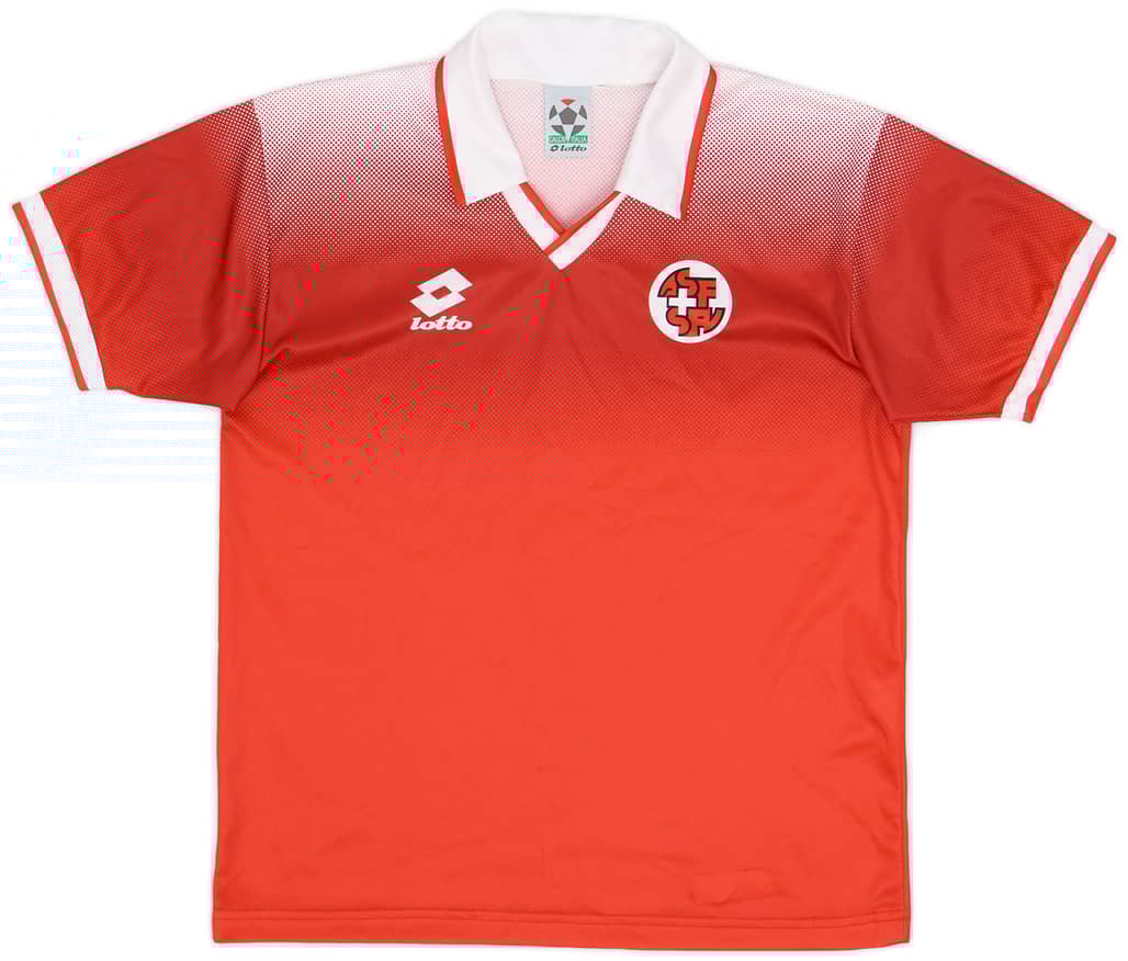 1996-98 Switzerland Home Shirt - 8/10 - (XL.Boys)