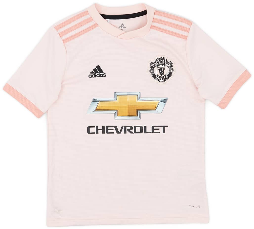 2018-19 Manchester United Away Shirt - 6/10 - (M.Boys)