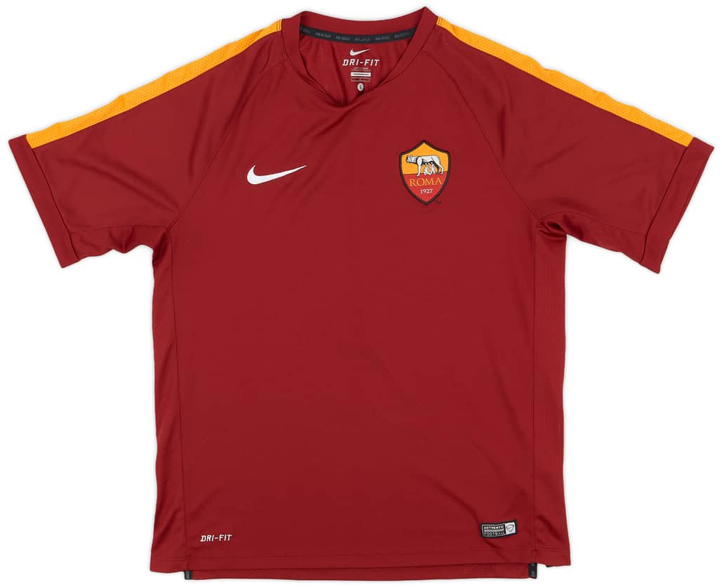 2014-15 Roma Nike Training Shirt - 8/10 - (L)