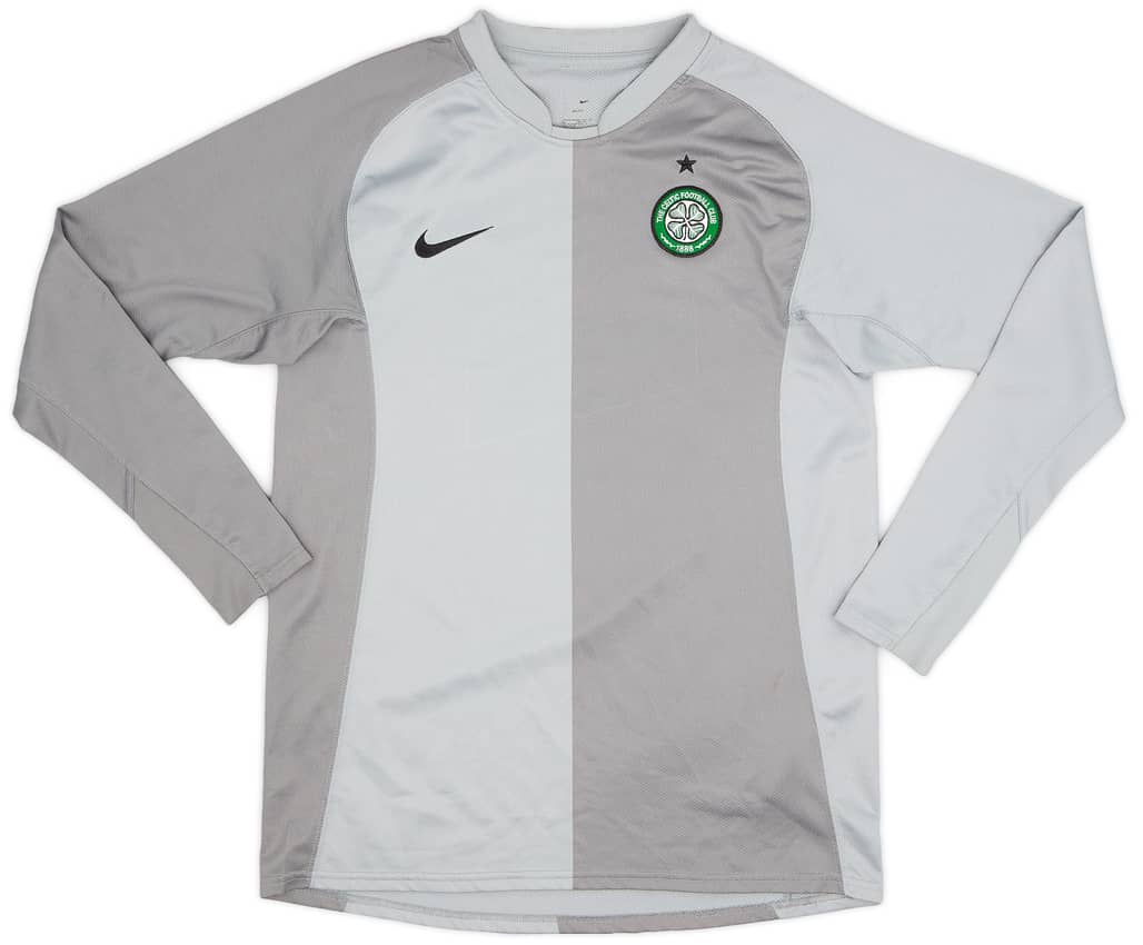 2006-07 Celtic GK Shirt - 9/10 - (XL.Boys)