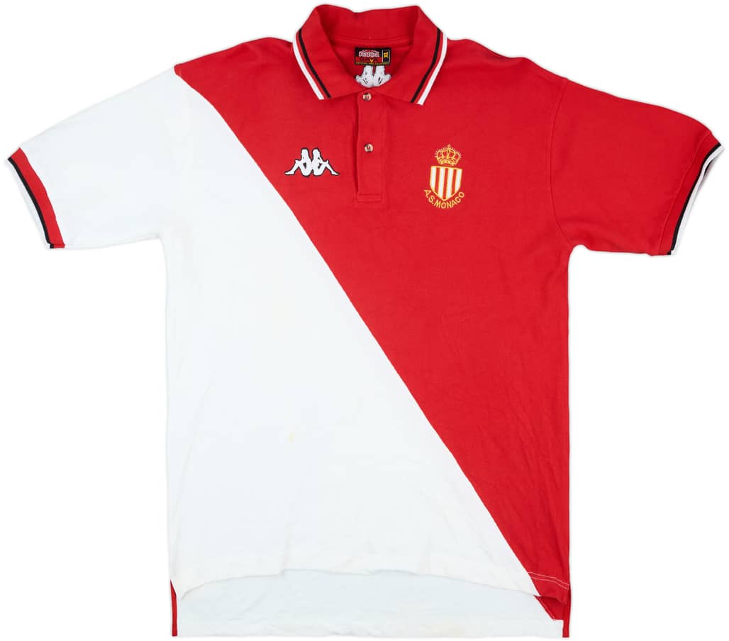 1998-99 Monaco Kappa Polo Shirt - 9/10 - (XL)