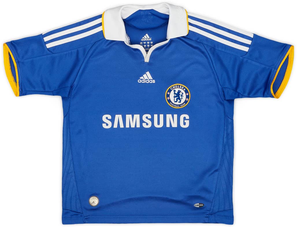 2008-09 Chelsea Home Shirt - 9/10 - (S.Boys)