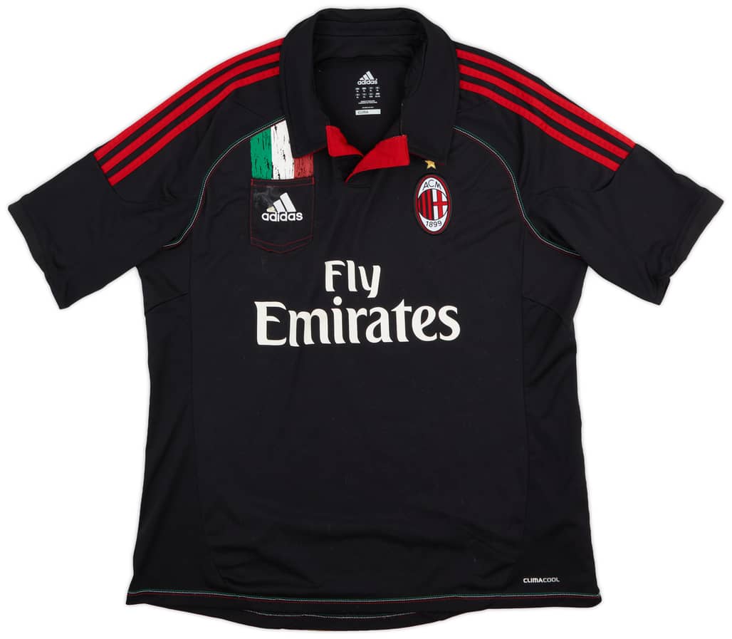 2012-13 AC Milan Third Shirt - 7/10 - (XL)