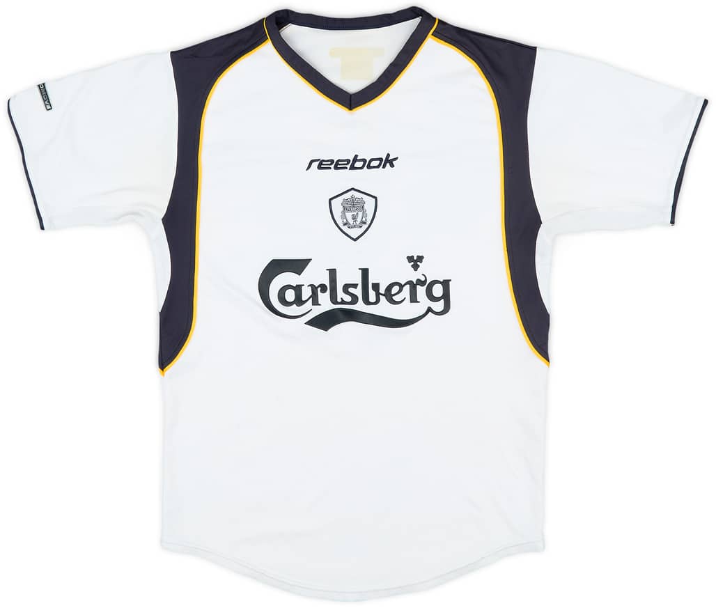 2001-03 Liverpool Away Shirt - 7/10 - (XL.Boys)