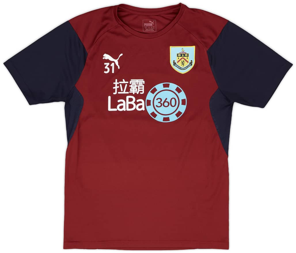 2018-19 Burnley Player Issue Puma Training Shirt #31 - 9/10 - (M)