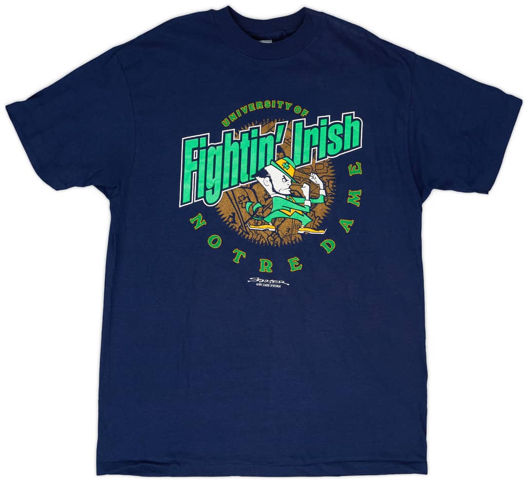 1991 Notre Dame Fighting Irish Starter Tee - 9/10 - (XL)