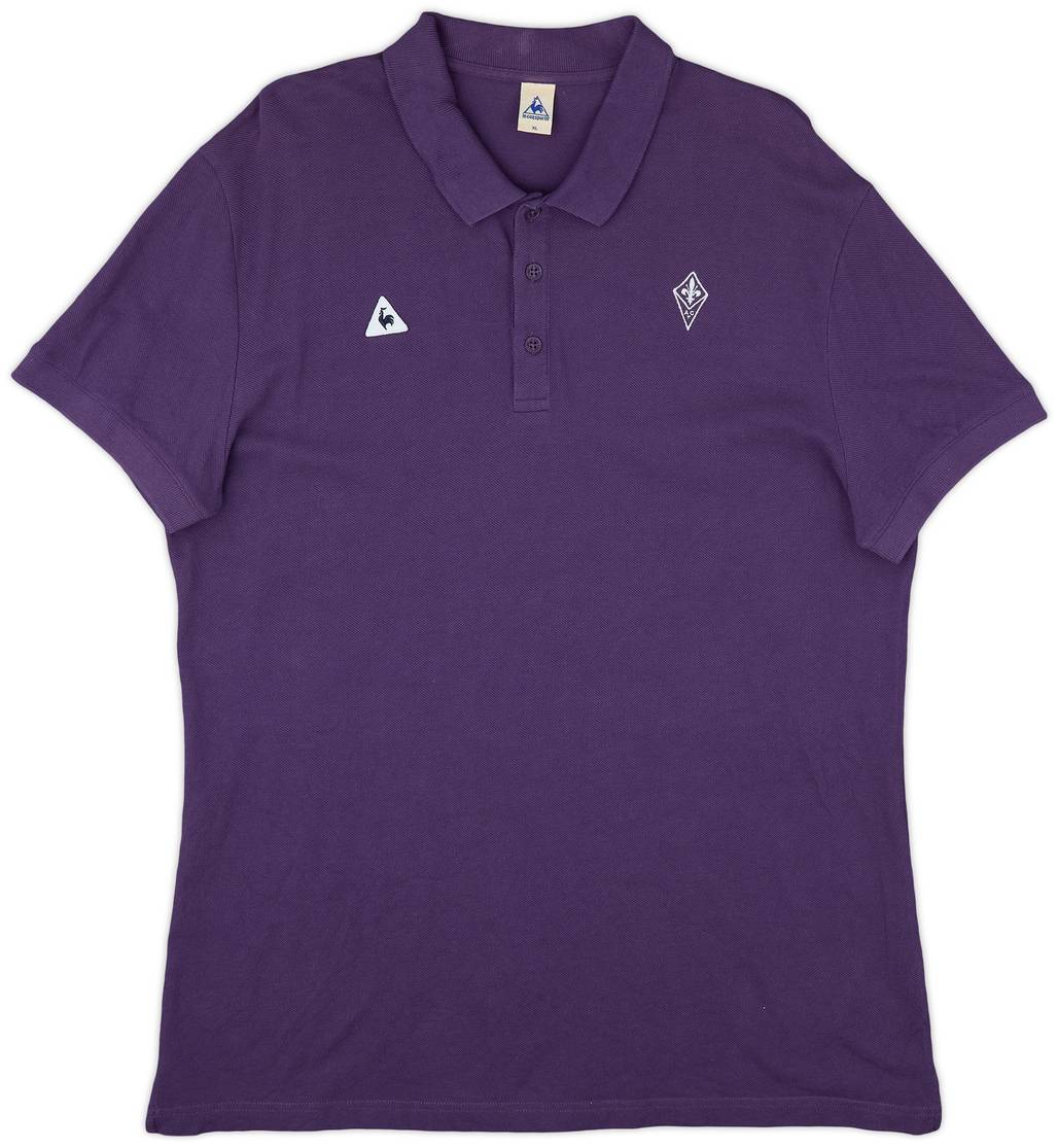 2015-17 Fiorentina Le Coq Sportif Polo Shirt - 8/10 - (XL)