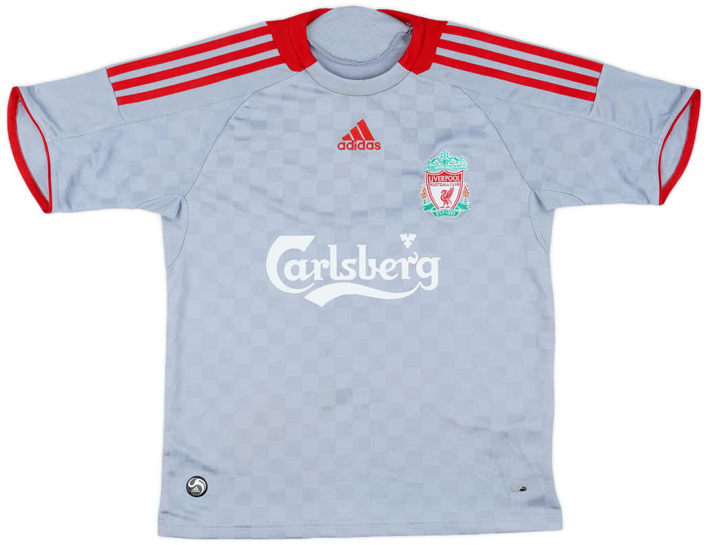 2008-09 Liverpool Away Shirt - 7/10 - (XL.Boys)