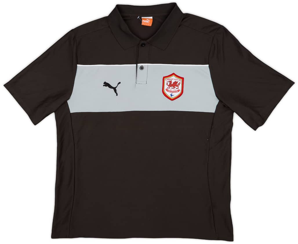 2012-13 Cardiff City Puma Polo Shirt - 9/10 - (XL)