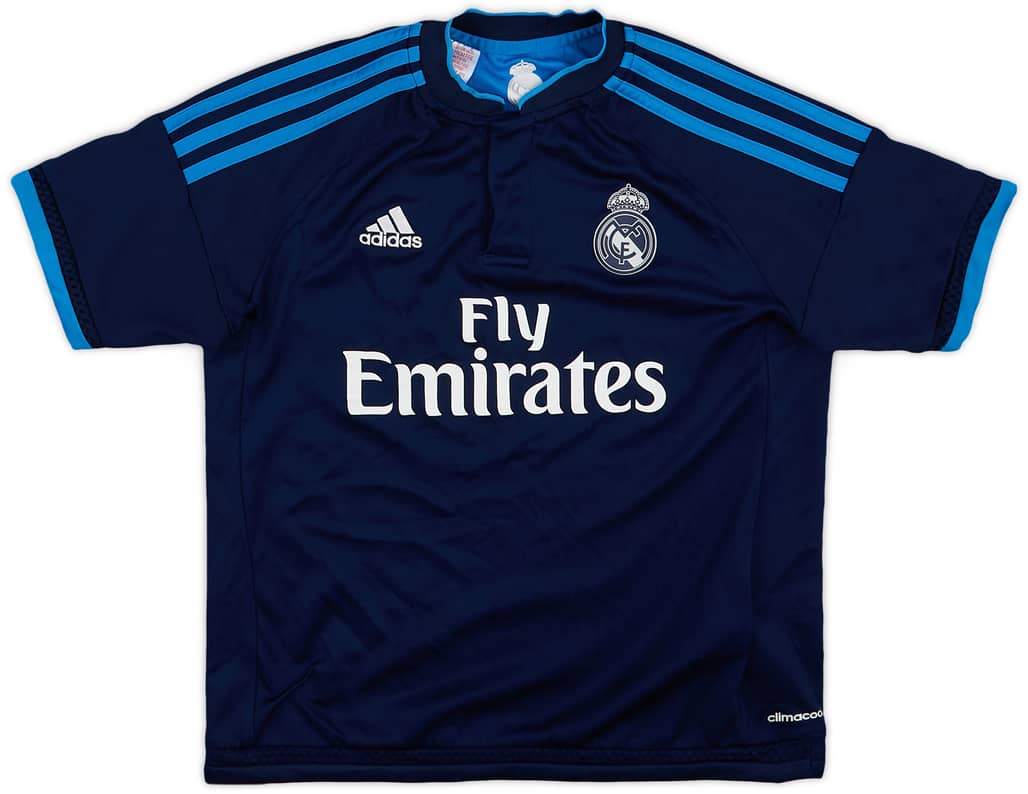 2015-16 Real Madrid Third Shirt - 7/10 - (M.Boys)