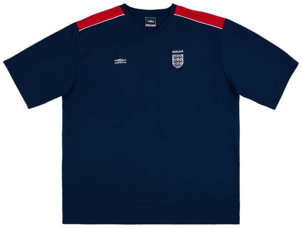 2006-07 England Umbro Training Shirt - 8/10 - (XXL)