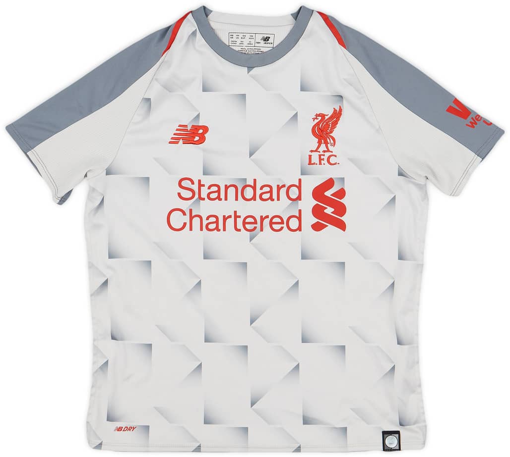 2018-19 Liverpool Third Shirt - 9/10 - (M.Boys)