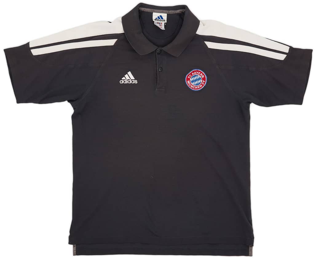2001-02 Bayern Munich adidas Polo Shirt - 8/10 - (L/XL)