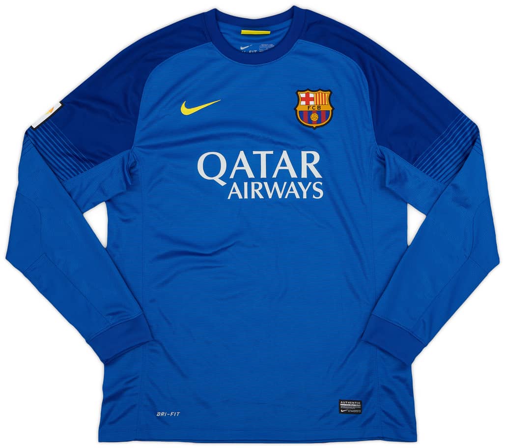 2013-14 Barcelona GK Shirt - 8/10 - (L)