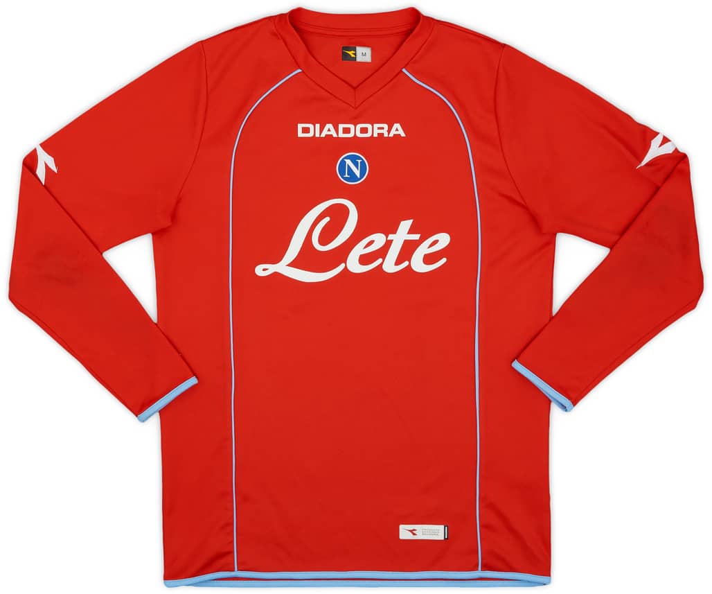 2006-07 Napoli Third L/S Shirt - 9/10 - (M)