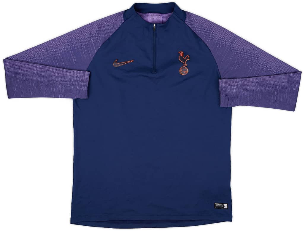 2019-20 Tottenham Nike 1/4 Zip Training Top - 8/10 - (L)