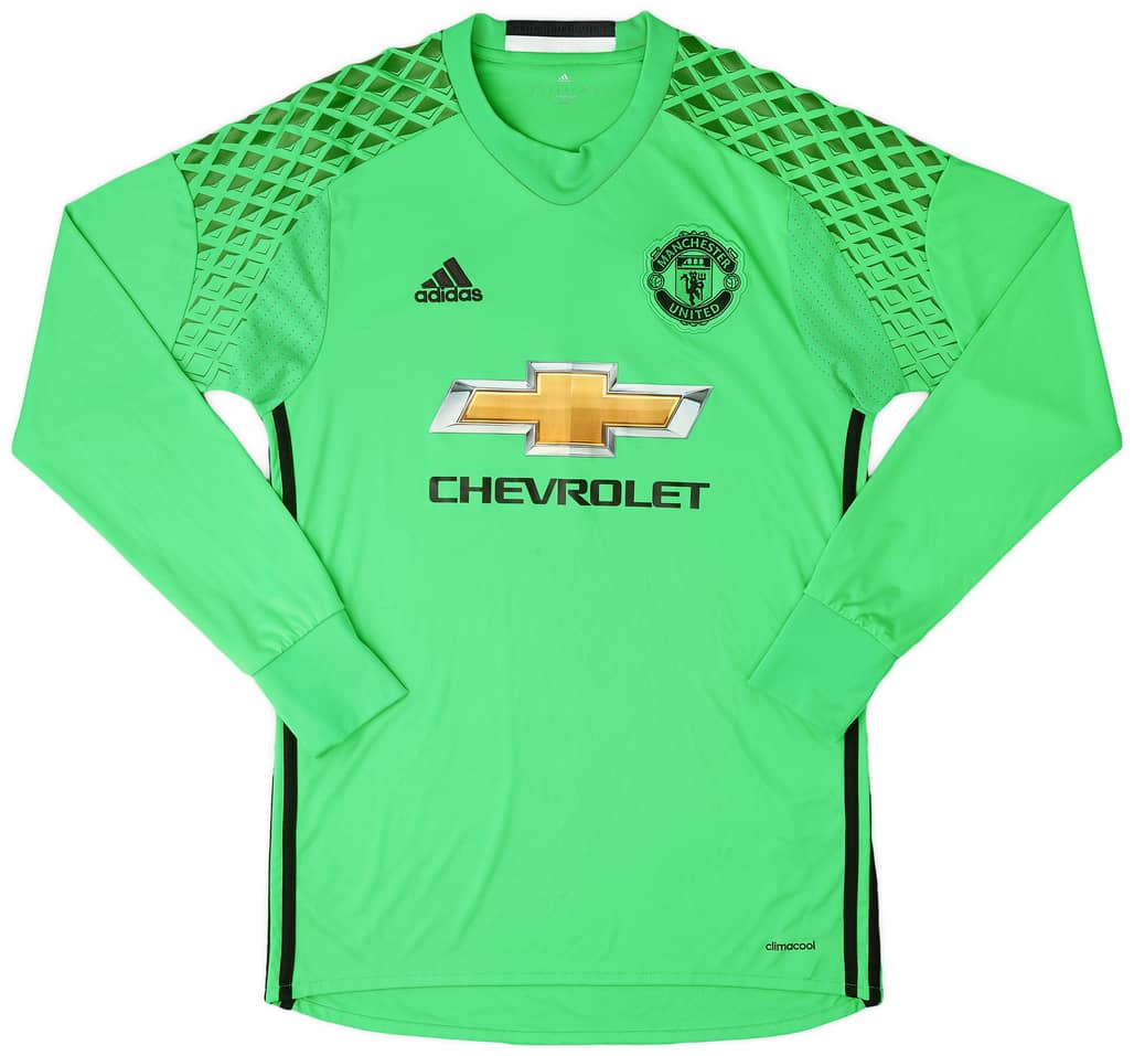 2016-17 Manchester United GK Shirt - 9/10 - (S)