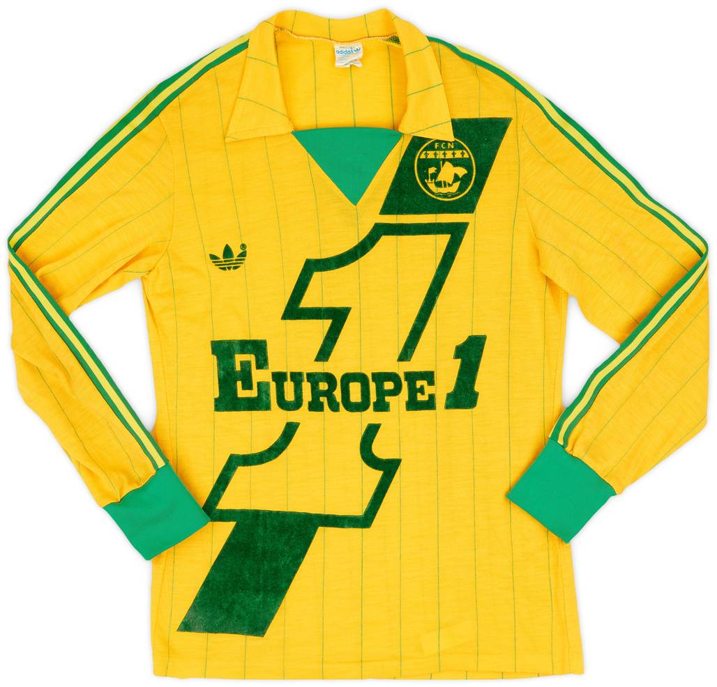 1981-82 Nantes Home Home L/S Shirt - 9/10 - (S)