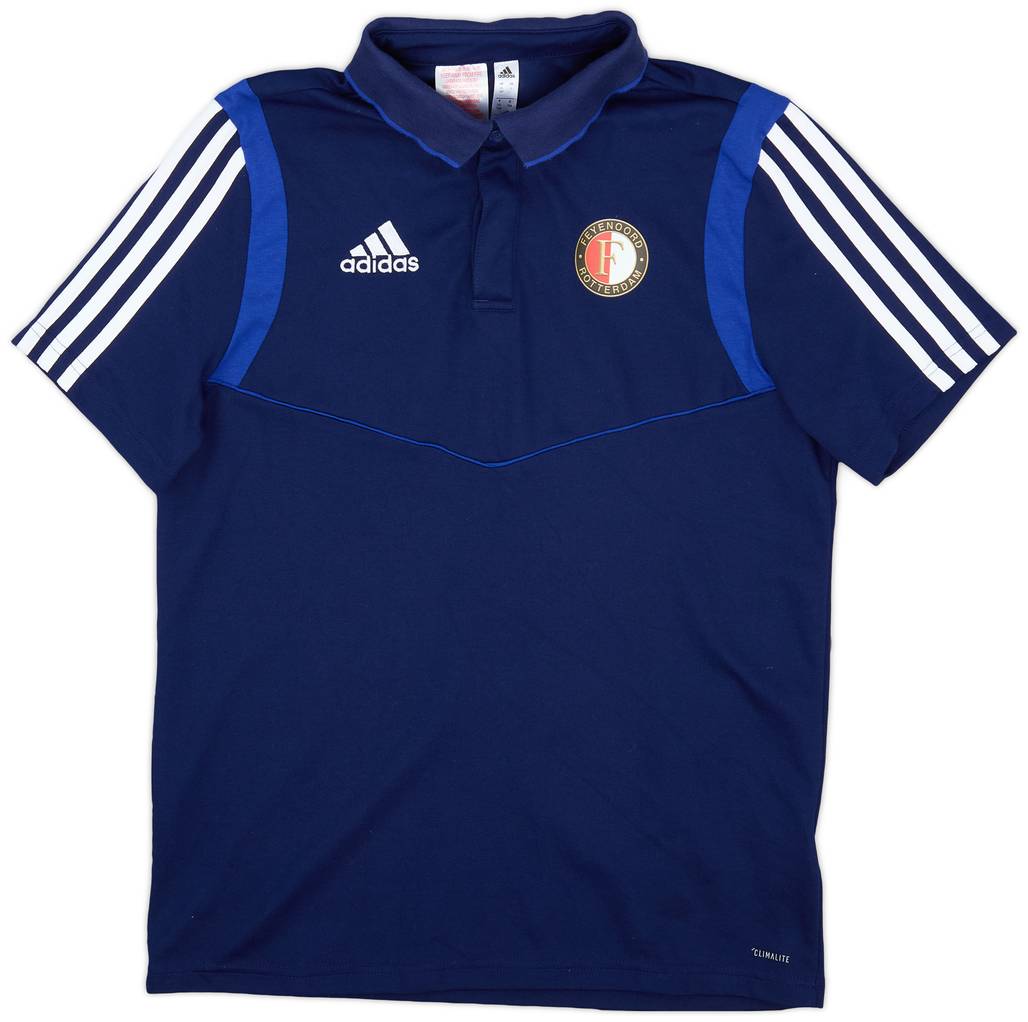 2019-20 Feyenoord adidas Polo Shirt - 8/10 - (L.Boys)