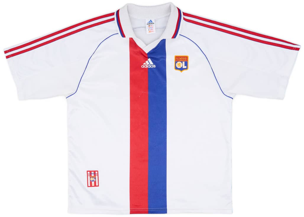 1998-00 Lyon Home Shirt - 8/10 - (XL)
