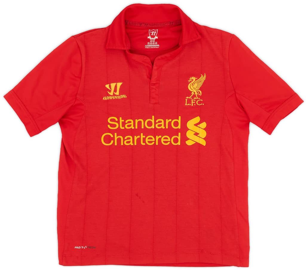 2012-13 Liverpool Home Shirt - 5/10 - (M.Boys)